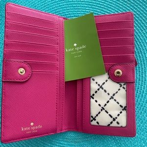 Kate Spade Fuschia Pink Wallet